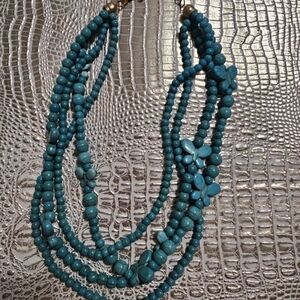 Turquoise Beaded Necklace